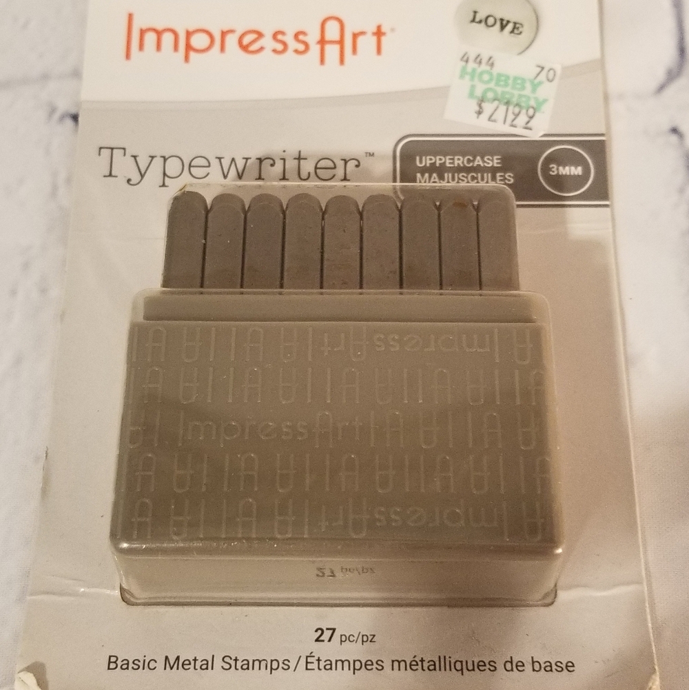 Impress Art Bundle With Typewriters Font - Picture 2 of 13